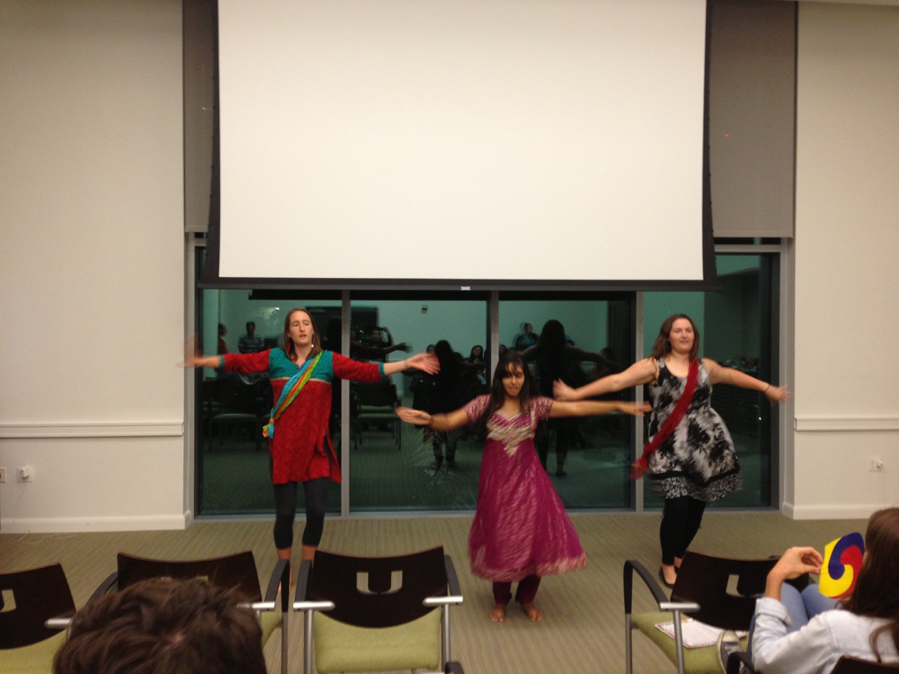 Dancers perform at International night 2013