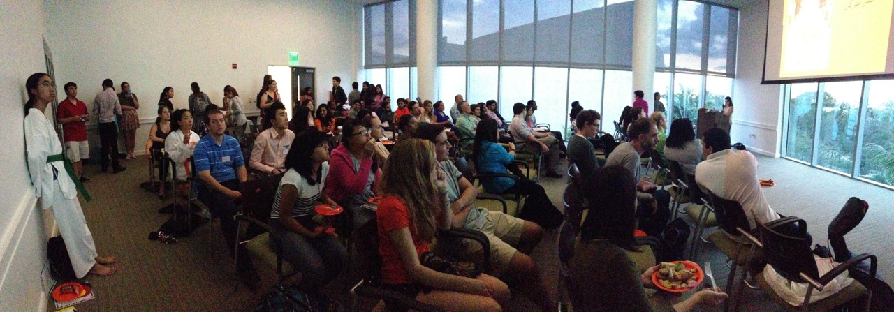 Crowd at the International night 2013