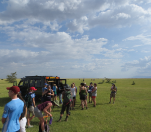 Students in Tanzania 